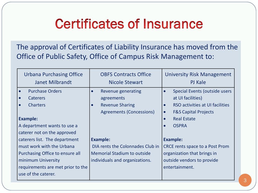 Certificates Of Insurance Office Machine Repair Service Ppt Download
