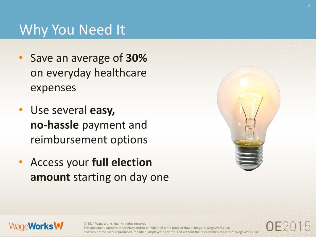 Your Healthcare FSA Flexible Spending Account with Carryover ppt download