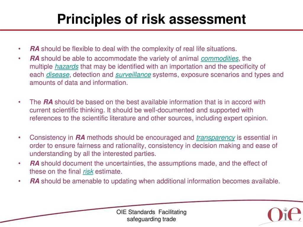 Principles of Risk Analysis - ppt download