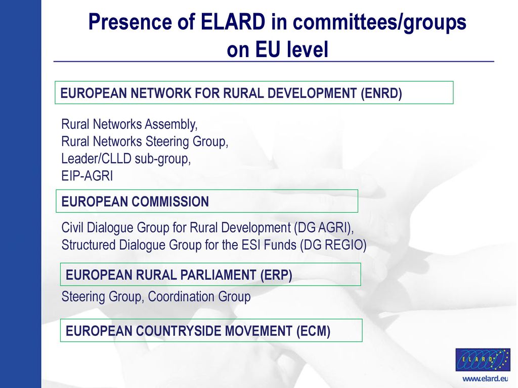 Presence of ELARD in committees/groups
