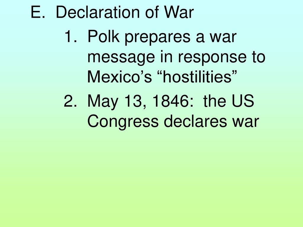 Mexican-American War Honors US History I. - ppt download