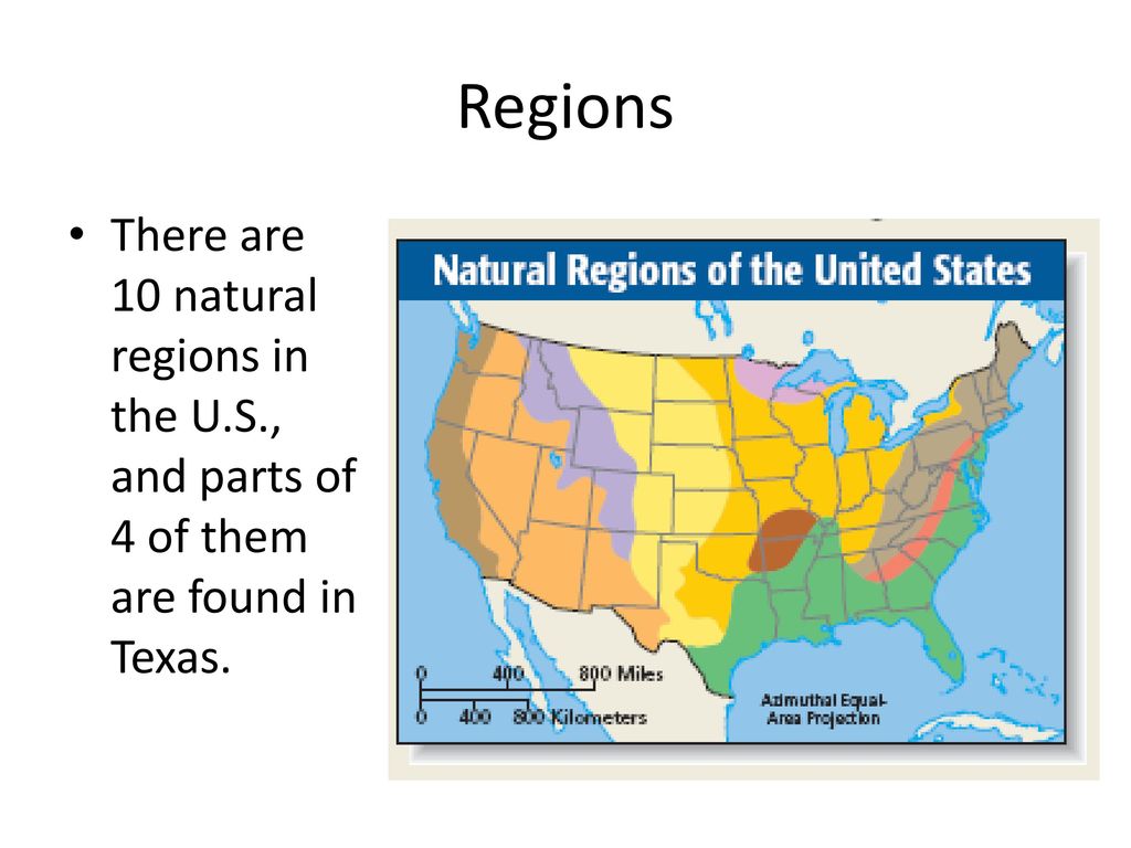 natural regions of the united states