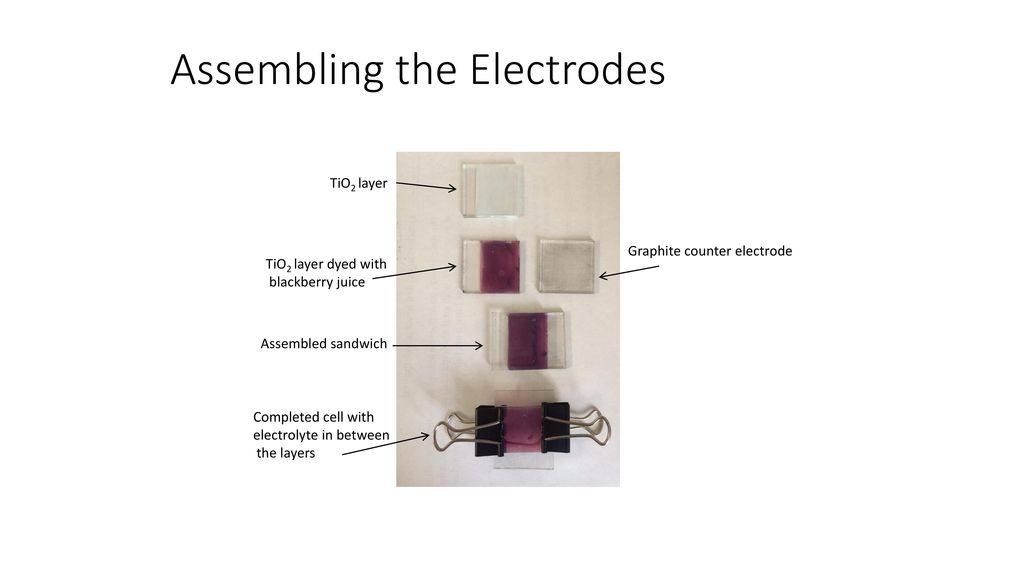 Assembling the Electrodes