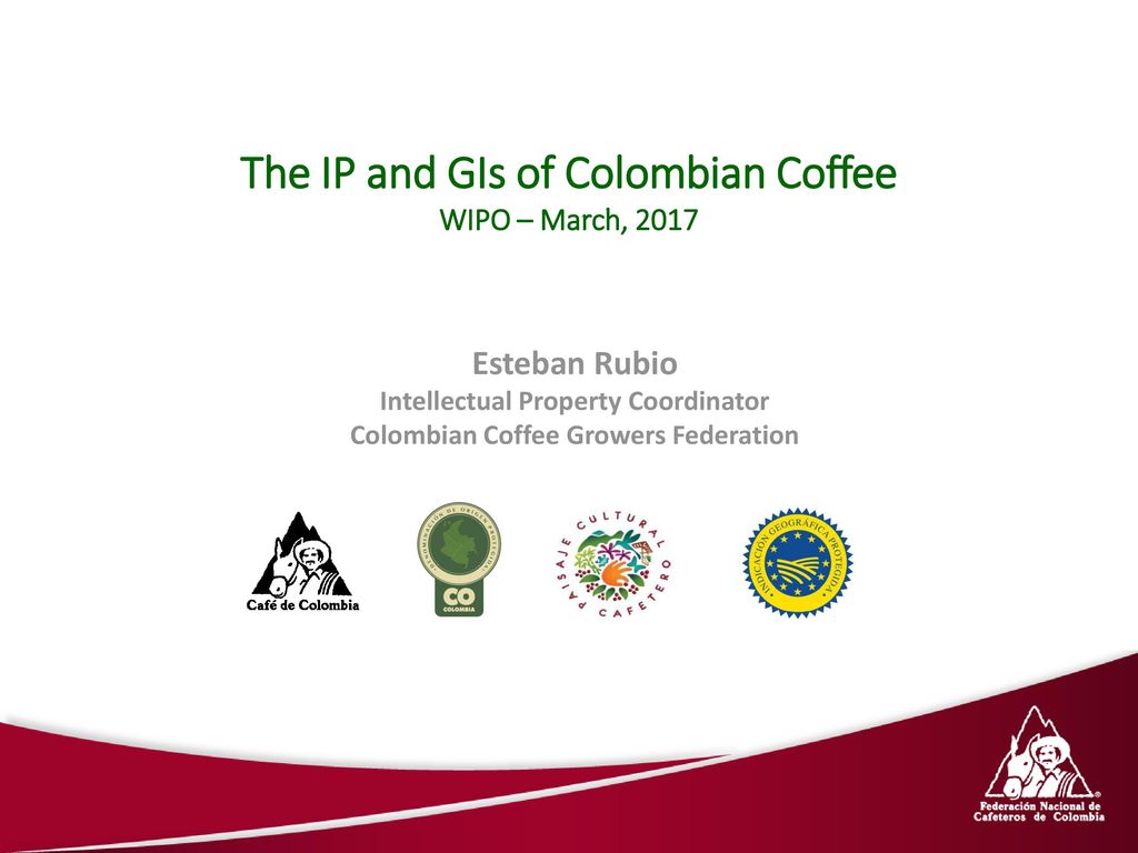 The IP and GIs of Colombian Coffee
