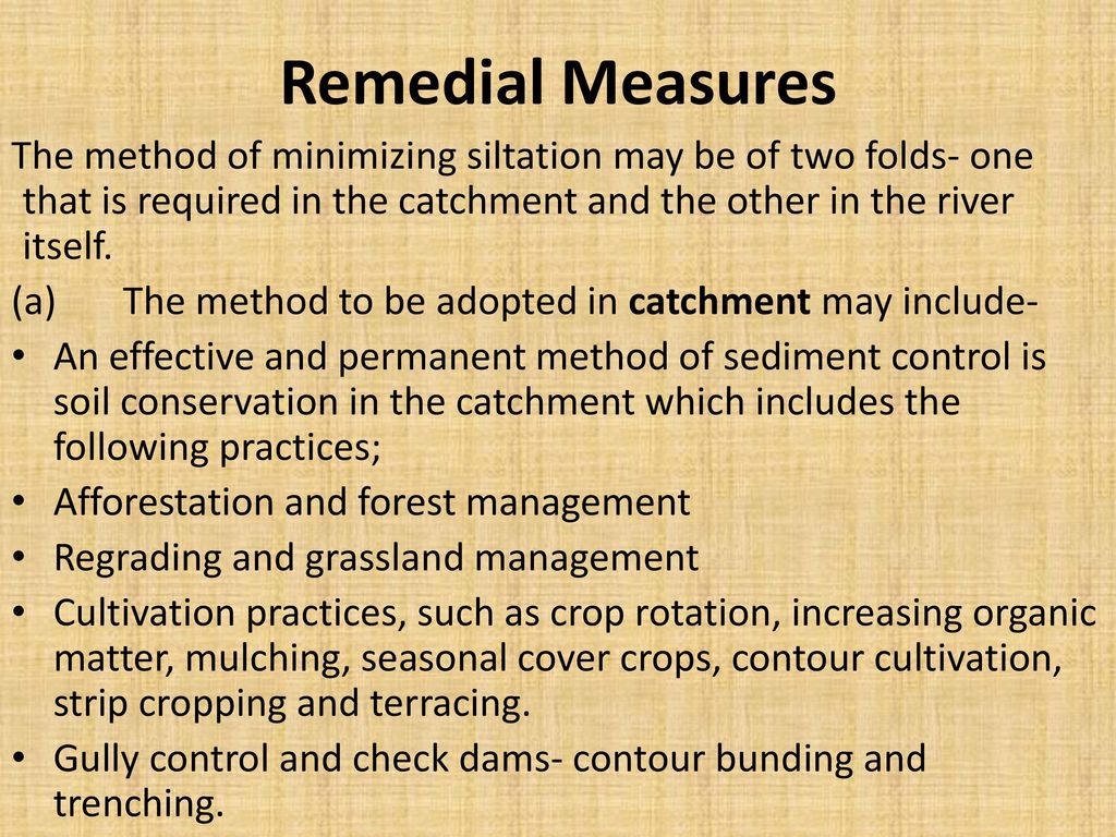 River Siltation, Its Impact And Way Forward - Ppt Download