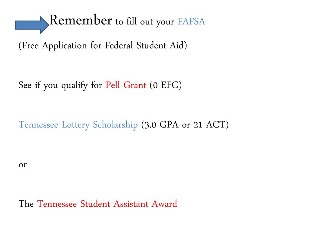 tennessee lottery scholarship application