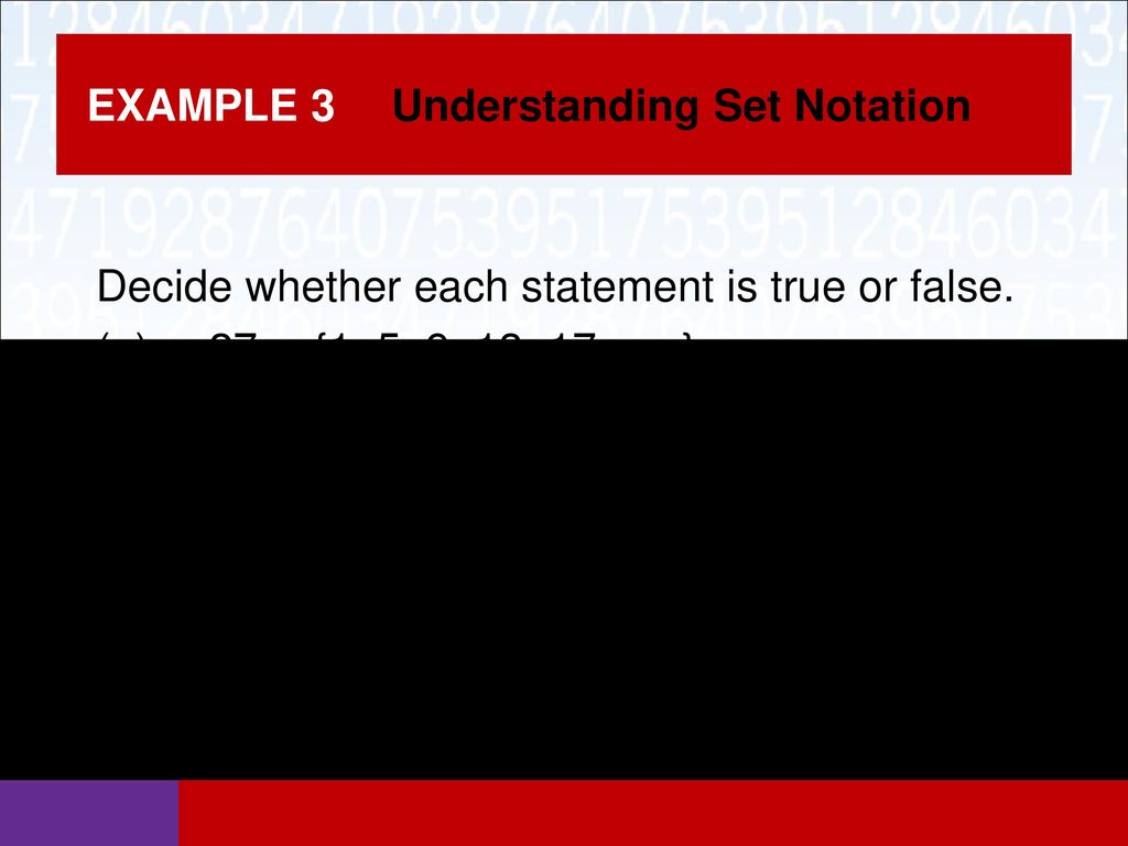 Math In Our World Section 2 1 The Nature Of Sets Ppt Download