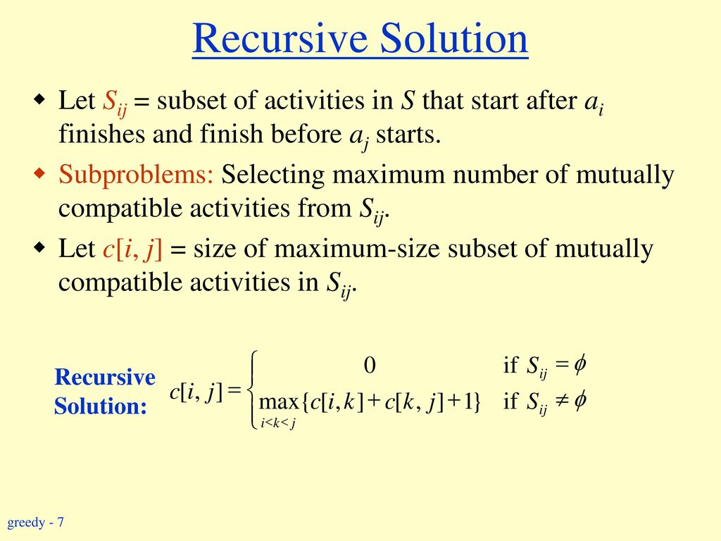 Greedy Algorithms General Principle Of Greedy Algorithm Ppt Download