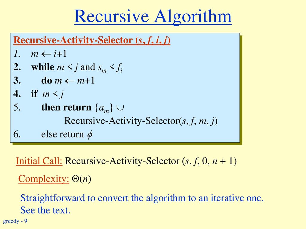 Greedy Algorithms General Principle Of Greedy Algorithm Ppt Download