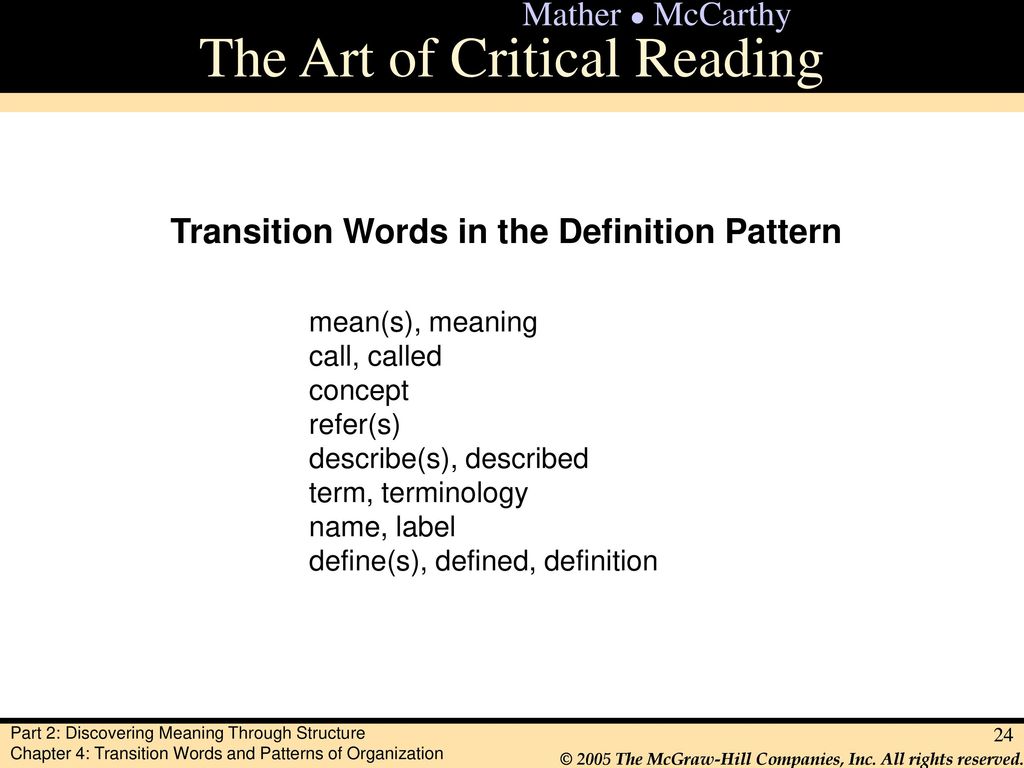 Part 2 Discovering Meaning Through Structure Ppt Download