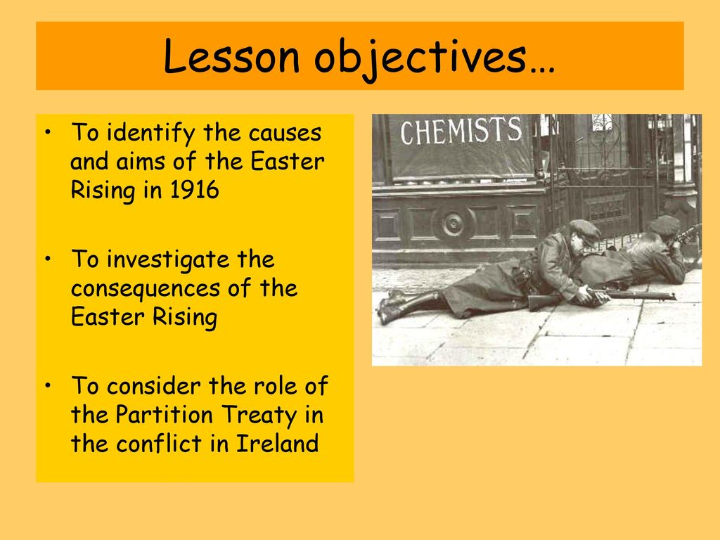 causes of easter rising