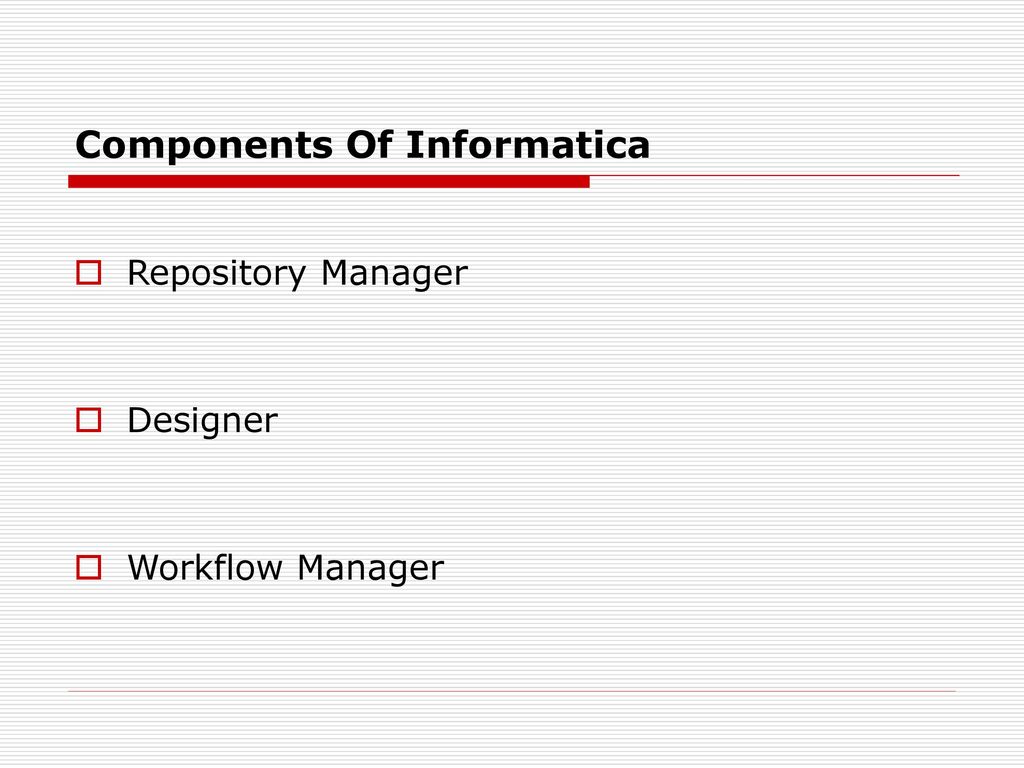 Introduction to Informatica PowerCenter - ppt download