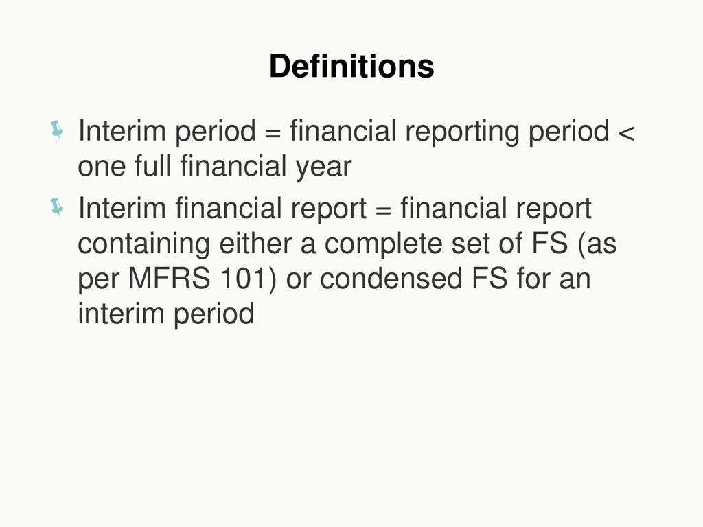 mfrs 134 interim financial reporting ppt download what are long term liabilities on a balance sheet income and expenditure account format in excel