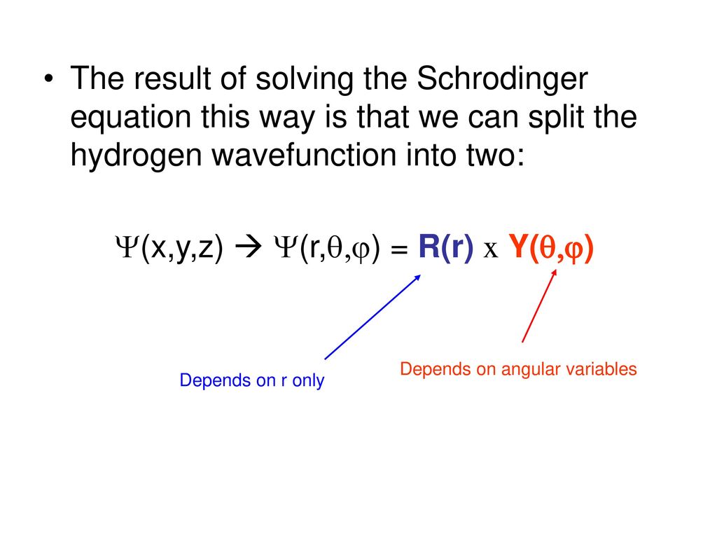 What S Coming Up Nov 8 10 12 Hydrogen Atom Ch Ppt Download