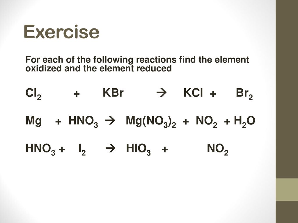 Mg hno3 окислительно восстановительная реакция. Hno3 MG no3. 2kbr+cl2 2kcl+br2. KCL+hno3.