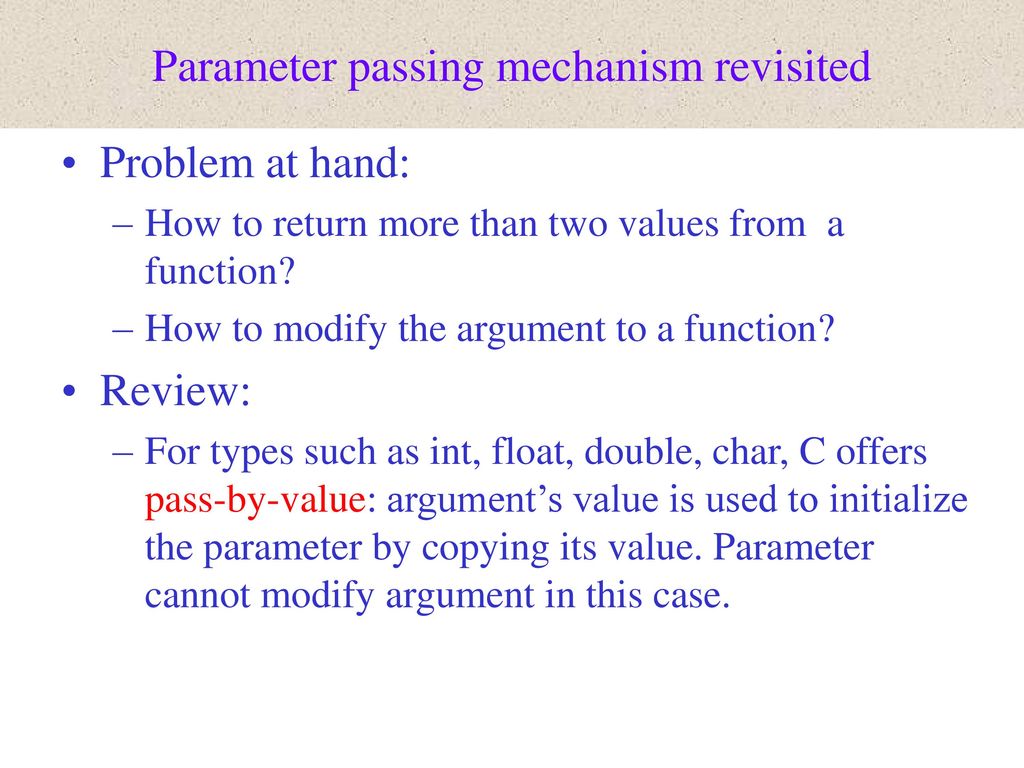 Parallel arrays ansi c ppt download