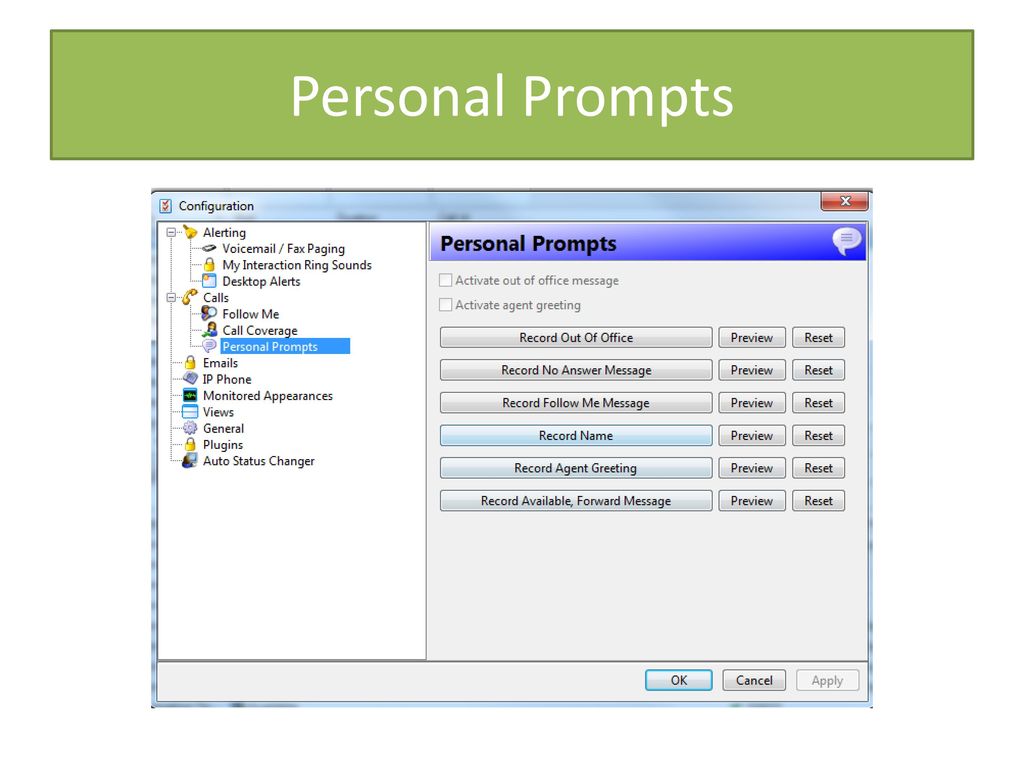 Welcome To Customer Interaction Center Cic Client And Phone Training Ppt Download