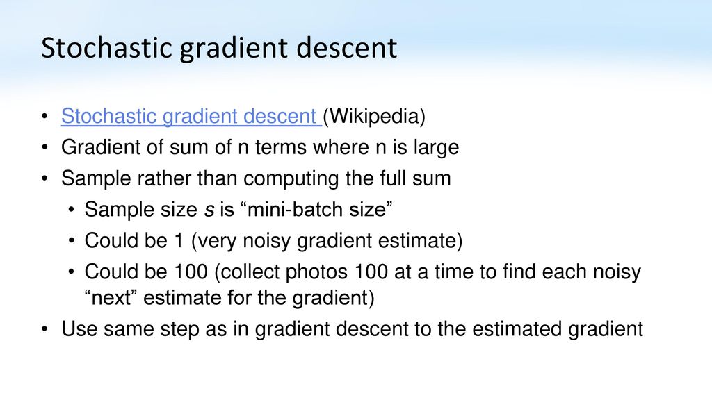 Gradient descent - Wikipedia