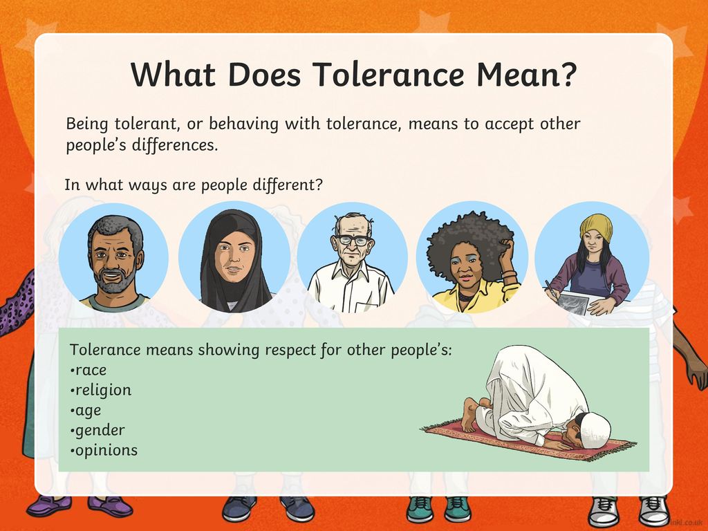What Does Tolerance Mean? 