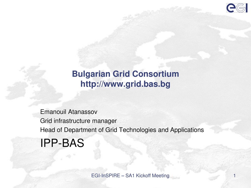 Bulgarian Grid Consortium