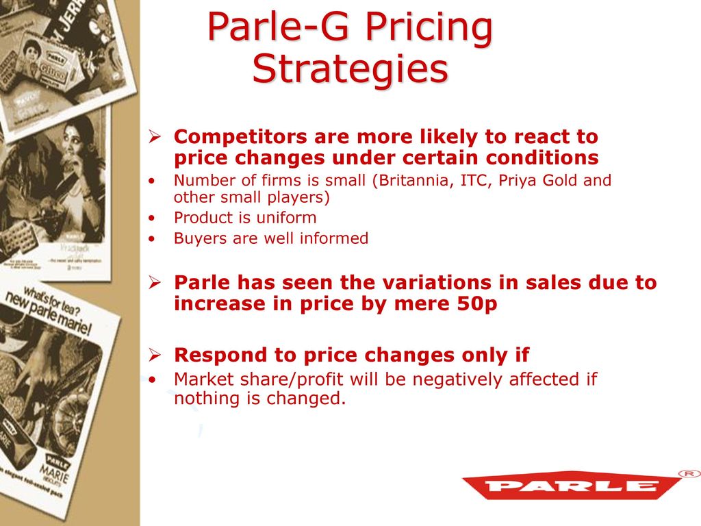 distribution strategy of parle g