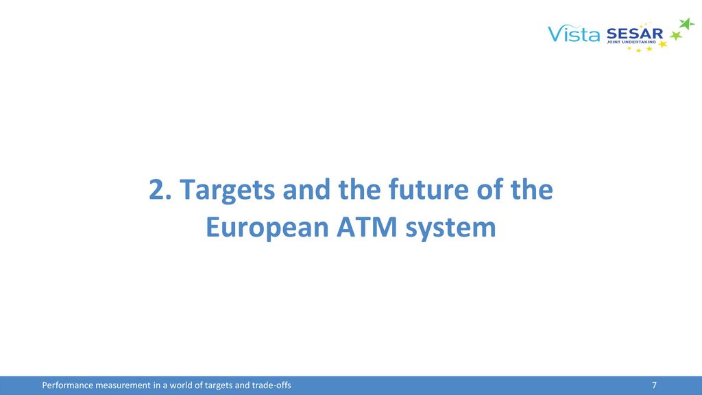 2. Targets and the future of the European ATM system