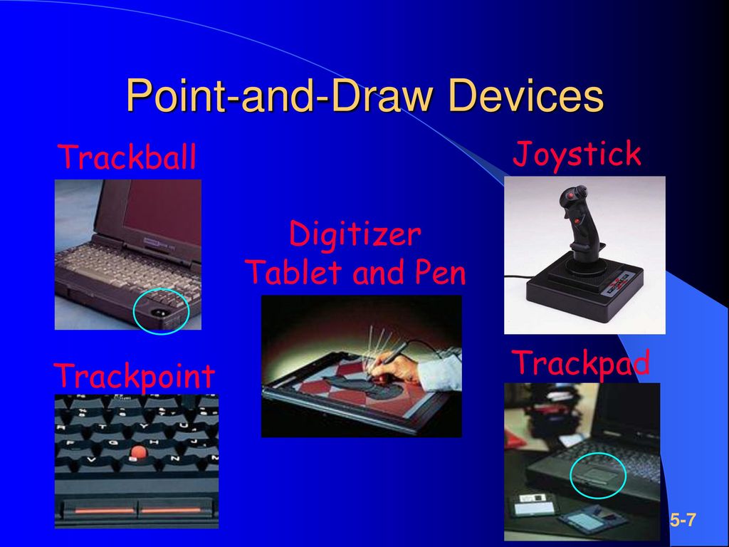 Point-and-Draw Devices
