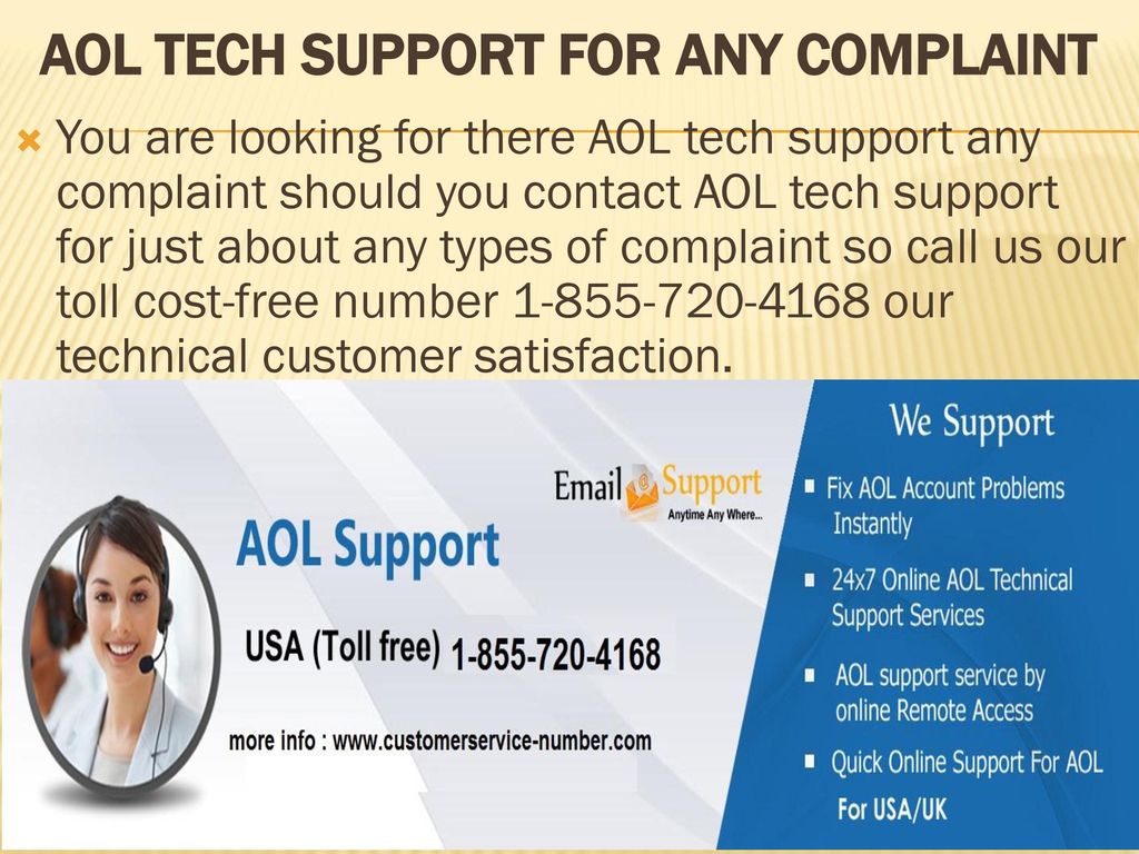 AOL Tech Support for Any Complaint