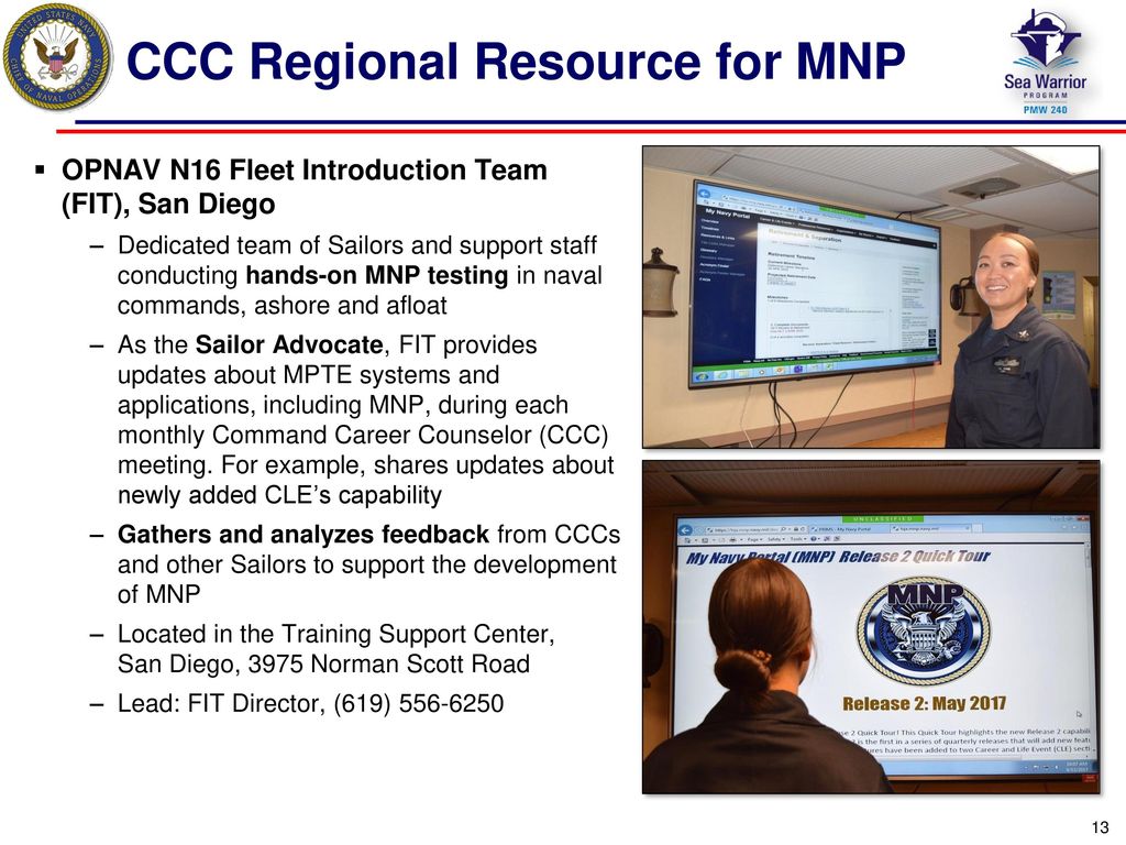 CCC Regional Resource for MNP