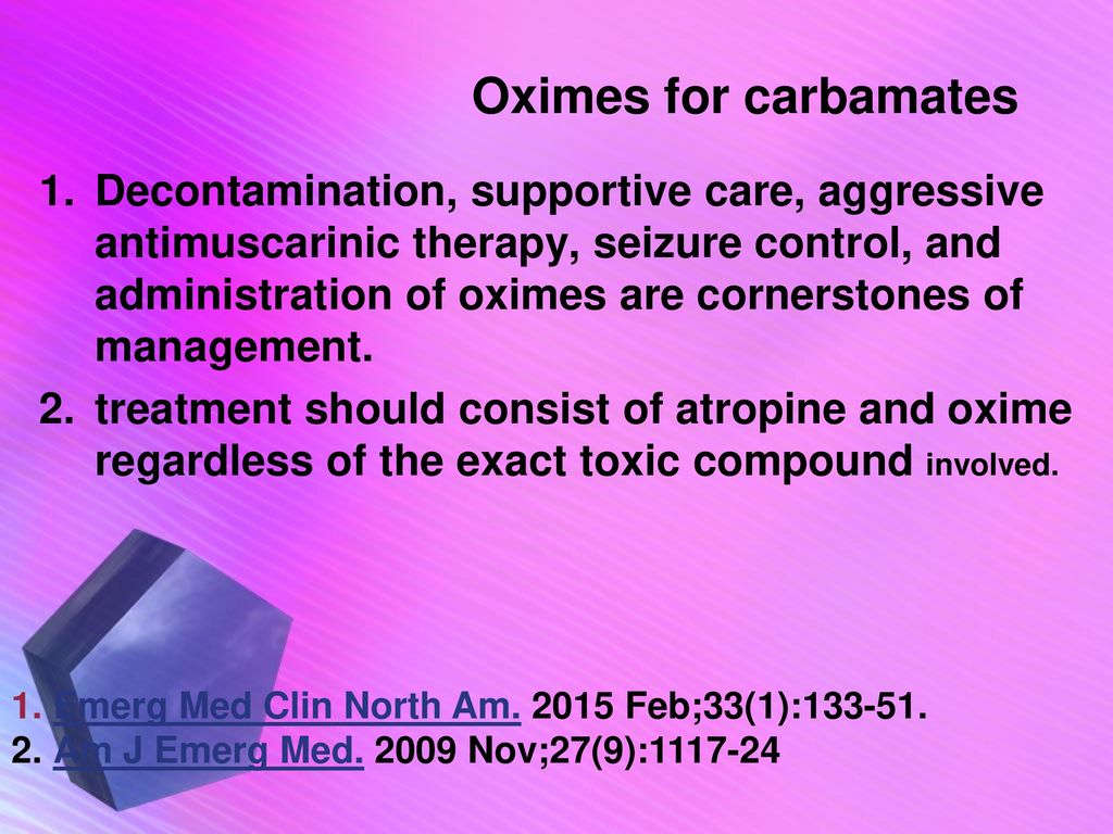 Oximes for carbamates