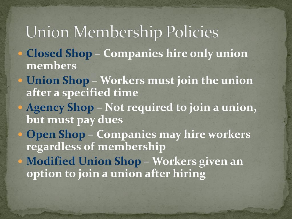 Ch. 22 Section 2 Labor Unions. - ppt download