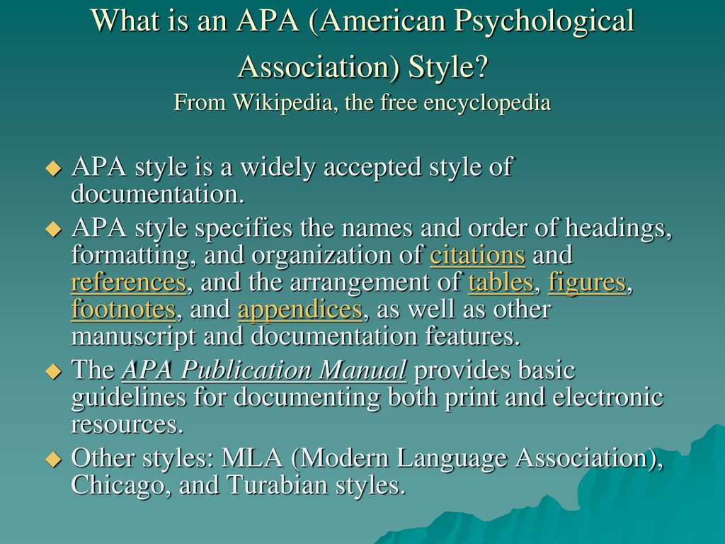 This Week's Agenda APA style: -In-text citation -Reference List - ppt  download