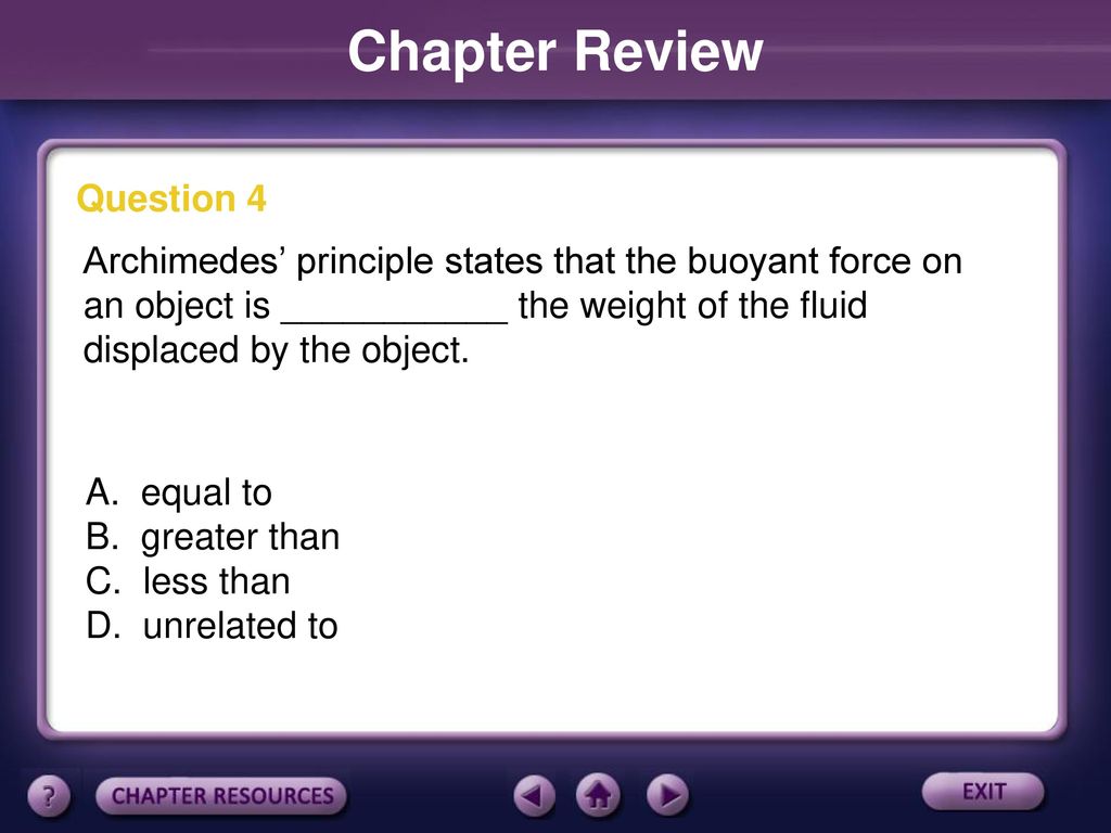 Chapter Review Question 4