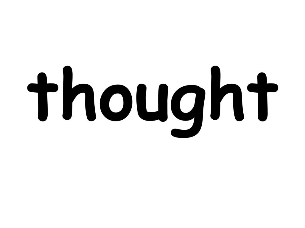 thought