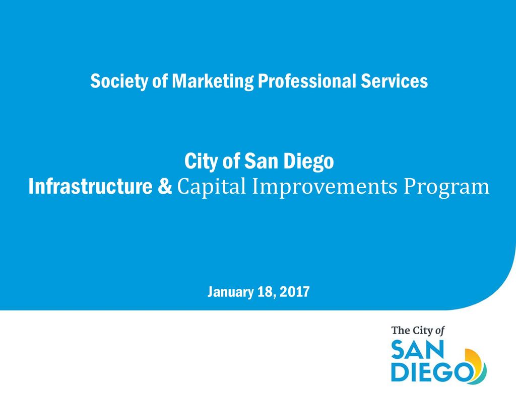 January 18, 2017 City of San Diego ppt download