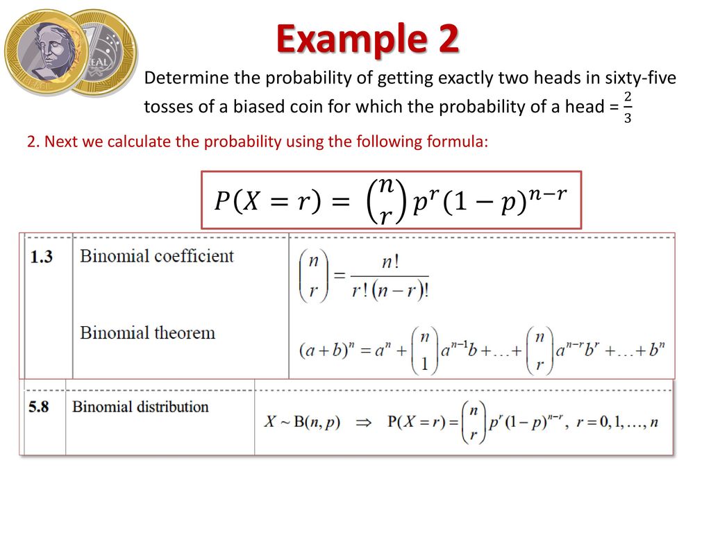 The Binomial Distribution Ppt Download