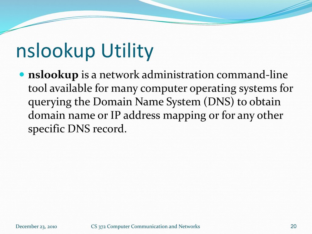 CS 372 COMPUTER COMMUNICATION AND NETWORKS - ppt download