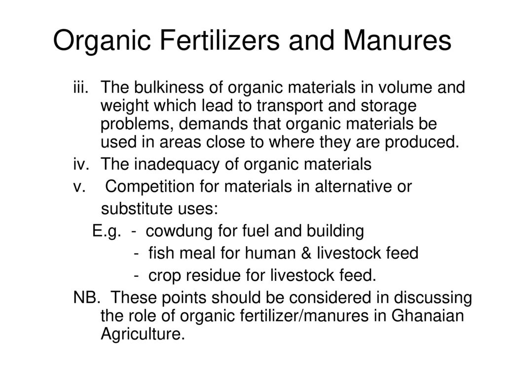 CS 351 Soil Management & Fertility - Ppt Download