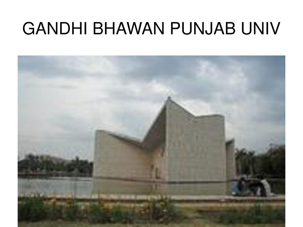 GANDHI BHAWAN PUNJAB UNIV