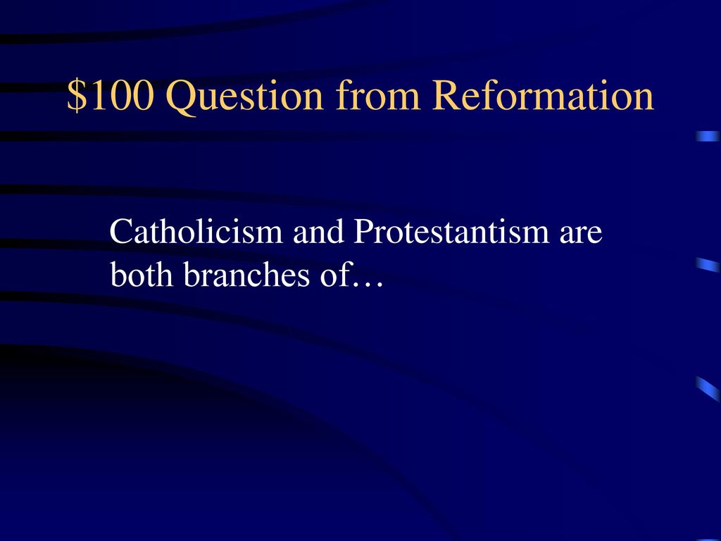 $100 Question from Reformation