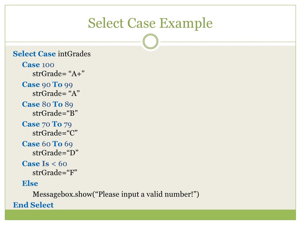 5 04 apply decision making structures ppt download
