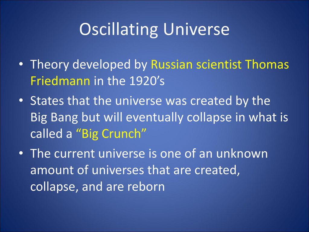 Time begins The universe begins ~13.7 Billion years ago - ppt download