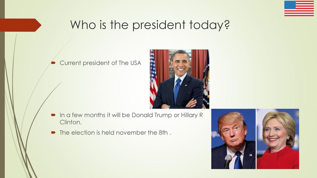 Who is the president today