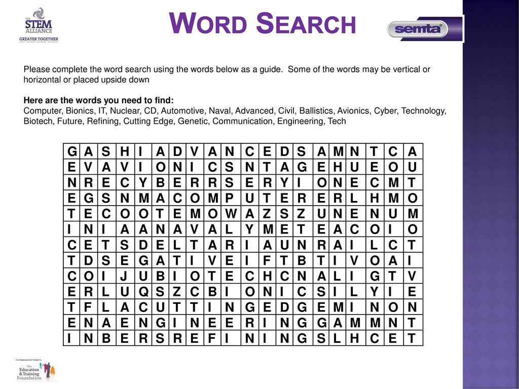 Learning Check Word Search Engineering Ppt Download