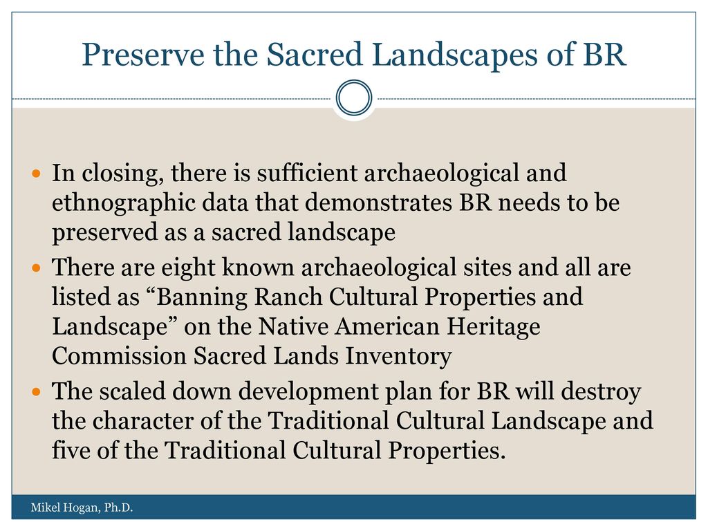 Preserve the Sacred Landscapes of BR