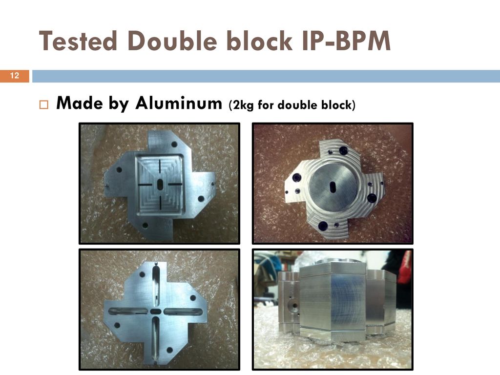 Tested Double block IP-BPM