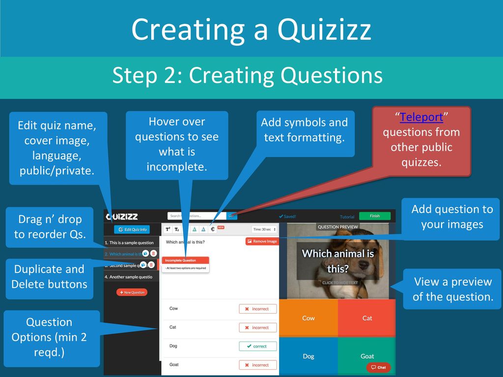 Quizizz presentation