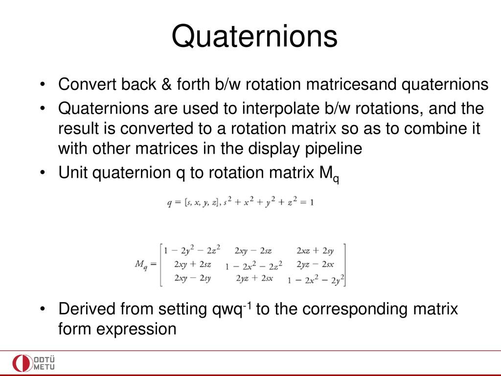 Ceng 477 introduction to computer graphics ppt download