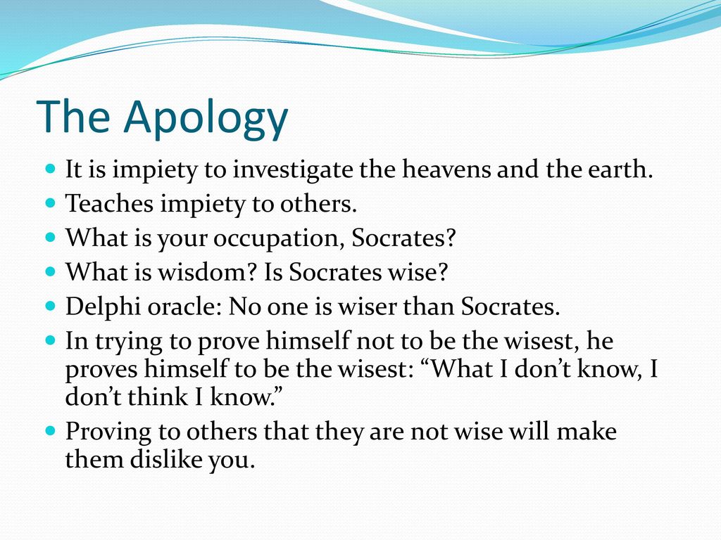 socrates apology