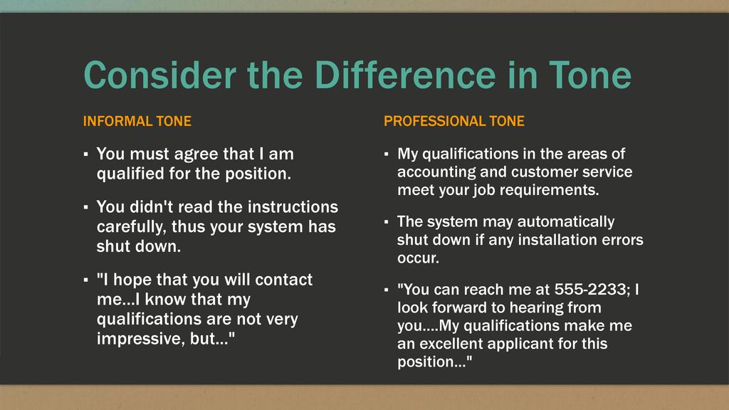 Professional Writing: Understanding Audience, Tone, and Structure - ppt  download